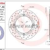 Δίσκος φρένου -BREMBO- 68B407A5, Honda CB450S/CB350SG, NX650 Dominator, XL600V/XL650V/XL700V Transalp, XR650L