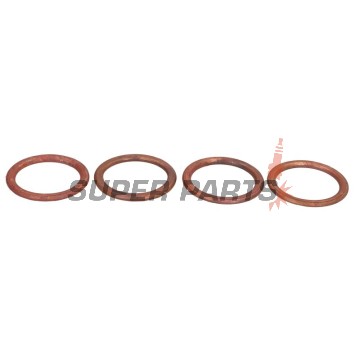 Φλάντζα εξάτμισης -WINDEROSA- Kawasaki GPZ 550 1981, Kawasaki KZ 550 1980-1983, Kawasaki ZR 750 1991-1993, 2005, Kawasaki ZX 550 1984-1985, Kawasaki ZX 600 1988-1997