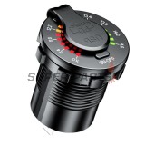 Αντάπτορας USB -4 RIDE- 12V, 20W, USB 3.0 + PD (Power Delivery - type C) 2 pin - universal
