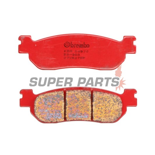 Τακάκια φρένων -BREMBO- 07YA37SP, Yamaha TW125, YP250 Majesty, YZF-R1, YZF-R6 (1999-2003)