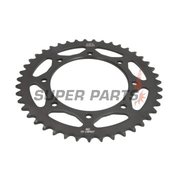 Πίσω γρανάζι -JT- JTR487,43, 43 δόντια, ατσάλινο, Kawasaki BJ 250 1994-1999, KL 650 1989-1991, KLE 500 1991-2007, KLR 650 1987-2017, KLX 650 1993-1996