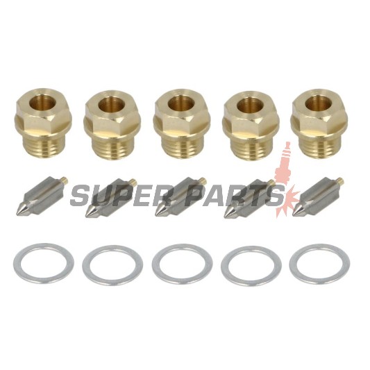 Βελόνα φλοτέρ καρμπυρατέρ -TOURMAX- Kawasaki Z 650 1977-1981, Suzuki GT 380 1973-1979, Suzuki TS 250 1976-1979, Suzuki TS 125 1978-1981