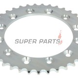 Πίσω γρανάζι -JT- JTR245/2,39, 39 δόντια, ατσάλινο, Gilera RC 600 1989-1992, Honda CB 250 1982-1984, 1996-2001, NSR 250 1986-1987, NX 250 1988-1990, VTR 250 1998, 2009-2012, VTZ 250 1988, XL 350 1984-1987, XL 500 1979-1981, XL 600 1983-1987