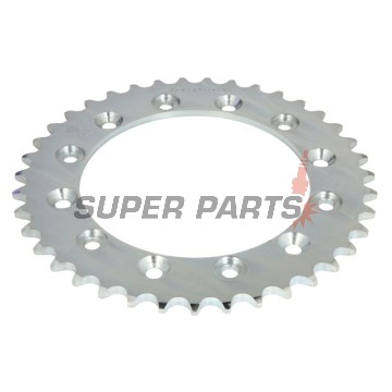 Πίσω γρανάζι -JT- JTR245/2,39, 39 δόντια, ατσάλινο, Gilera RC 600 1989-1992, Honda CB 250 1982-1984, 1996-2001, NSR 250 1986-1987, NX 250 1988-1990, VTR 250 1998, 2009-2012, VTZ 250 1988, XL 350 1984-1987, XL 500 1979-1981, XL 600 1983-1987