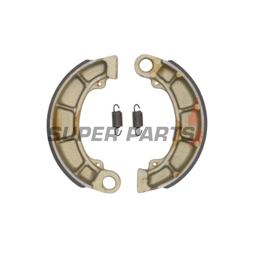 Σιαγόνες φρένων -TRW- MCS806, 160x40mm, Honda CB500T/CB750 Nighthawk/CBX650E/CX500-CX650C Custom/GL500-650 Silver Wing/NV600C/VF700-750 Magna-Sabre/VLX600 Shadow/VT600-750 Shadow ACE (1971-2004) + Kymco Venox 250 (2000-2010)