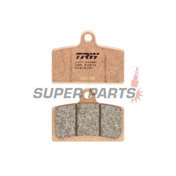 Τακάκια φρένων -TRW- MCB780SV, Aprilia RS4 50, Derbi GPR 125 Nuda, Rieju Tango 125/125 Pro