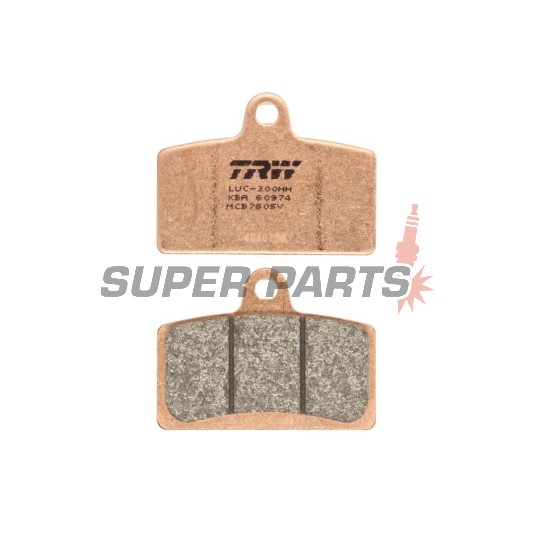 Τακάκια φρένων -TRW- MCB780SV, Aprilia RS4 50, Derbi GPR 125 Nuda, Rieju Tango 125/125 Pro