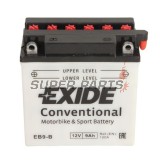 Μπαταρία -EXIDE- YB9-B, 9Ah 12V