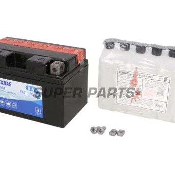 Μπαταρία -EXIDE- YTZ10S-BS, 8.6Ah 12V