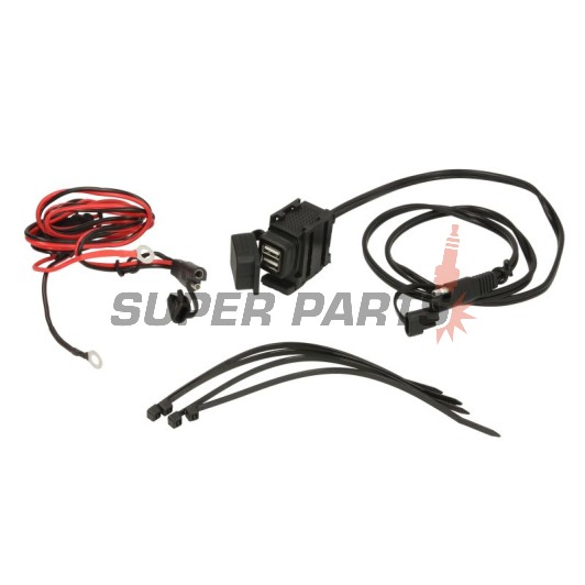 Αντάπτορας USB -4 RIDE- 12V, 2xUSB (3.1A) - universal