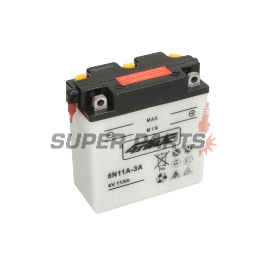 Μπαταρία -4 RIDE- 6N11A-3A 4RIDE, 11Ah 6V