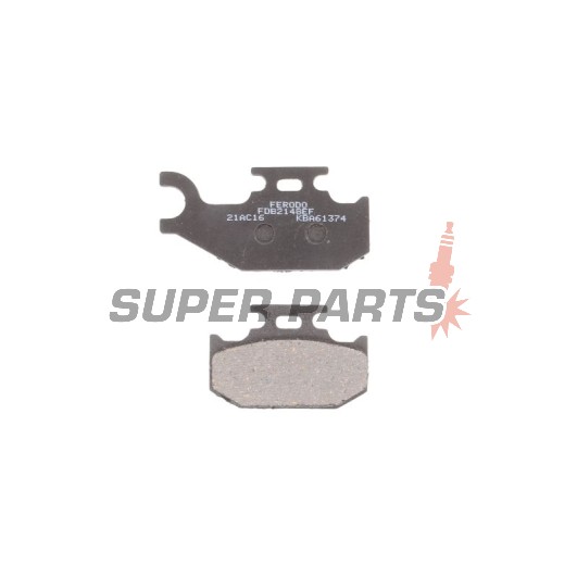Τακάκια φρένων -FERODO- FDB2148EF, Benelli Caffenero 250, Suzuki UH Burgman 125/200, UX Sixteen 125/150 2006-2015