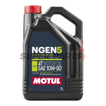 Λάδι κινητήρα -MOTUL- 10W50, ημισυνθετικό, 4L