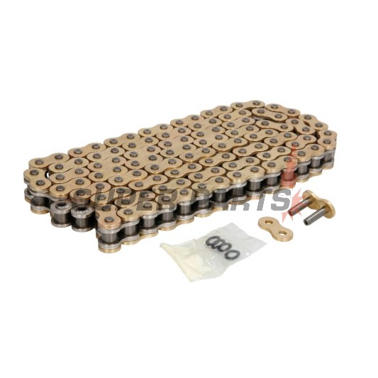 Αλυσίδα -JT- JTC525Z3GS116RL, μέγεθος 525, 116 κρίκοι, διπλό ενισχυμένη, χρυσή