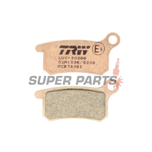 Τακάκια φρένων -TRW- MCB740SI, Husqvarna CR 65 (2012), TC 65 (2017), KTM SX/SXS 65-85cc (2003-2018)