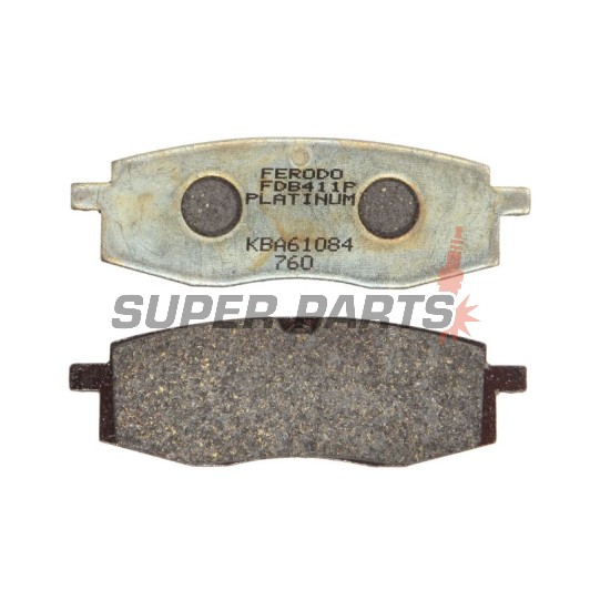 Τακάκια φρένων -FERODO- FDB411P, Yamaha TT 350/600, YZ 125/250/490 1985-1999