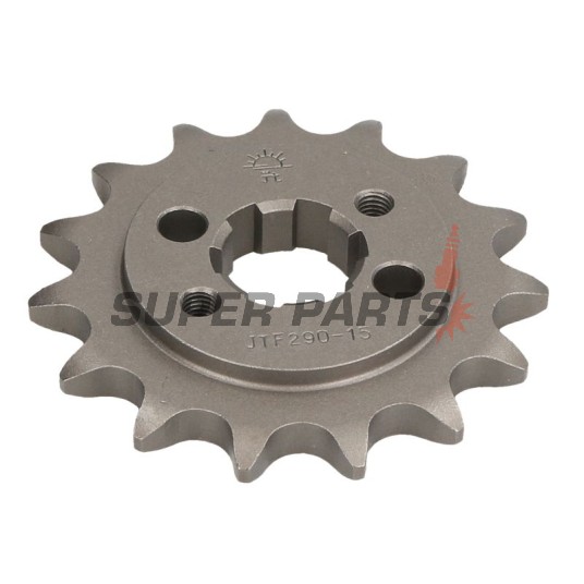 Μπροστινό γρανάζι -JT- JTF290,15, 15 δόντια, Honda GB 400 2011-2012, GB 500 1989-1990