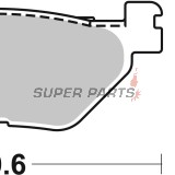 Τακάκια φρένων -BREMBO- 07YA39SP, Yamaha XV950/XV950 Racer (2016)