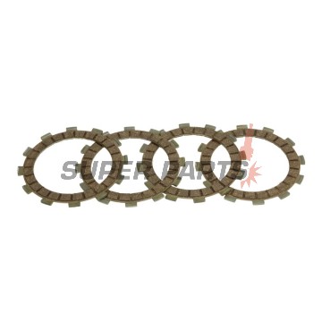 Σετ δίσκων συμπλέκτη -FERODO- FCD0636, Aprilia AF1/Classic/ET/MX/Pegaso/RS/RX/SX/Tuono 50-125, Beta RR 50, Rieju Drac/MRT/MRX/RR/SMX/Spike 50, Sherco Enduro 50, Yamaha DT/TZR 50 (1984-2019)