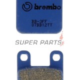 Τακάκια φρένων -BREMBO- 07BB12TT, CPI Supercross 50 (2003-2006), Derbi Aventura, Predator, Senda, Vamos 50 (1994-2002), Gas Gas Pampera 125 (1997-1999)