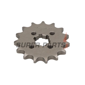Μπροστινό γρανάζι -JT- JTF1425,15, 15 δόντια, Suzuki GP 100 1978-1980, GP 125 1980-1984, RG (RGV) 80 1985-1994, RV 125 2002-2016, TS 125 1973-1984, TSR 125 1990-1996