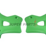 Μπροστινά πλαϊνά πλαστικά -POLISPORT- πράσινα, KAWASAKI KX 125/250 1996-1998
