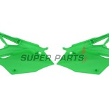 Πίσω πλαϊνά πλαστικά -POLISPORT- πράσινα, KAWASAKI KX 250 2017-2020