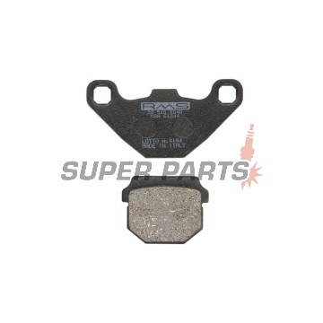 Τακάκια φρένων -RMS- 22 510 0040, Aprilia RS4 125 2011-2013, 2015, Aprilia RS4 50 2013, 2015, Benelli Zenzero 313 2012-2015, Derbi DXR 200/250 2004-2005, Hyosung SB 50 2006-2008, Hyosung SD 50 1999-2004, Keeway FLASH 2T 50 2006-2009
