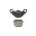 Τακάκια φρένων -RMS- 22 510 0040, Aprilia RS4 125 2011-2013, 2015, Aprilia RS4 50 2013, 2015, Benelli Zenzero 313 2012-2015, Derbi DXR 200/250 2004-2005, Hyosung SB 50 2006-2008, Hyosung SD 50 1999-2004, Keeway FLASH 2T 50 2006-2009