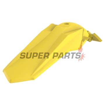 Πίσω φτερό/ουρά -POLISPORT- κίτρινο, SUZUKI RM-Z 250/450 2018-2023