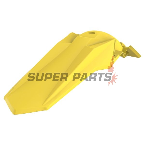 Πίσω φτερό/ουρά -POLISPORT- κίτρινο, SUZUKI RM-Z 250/450 2018-2023
