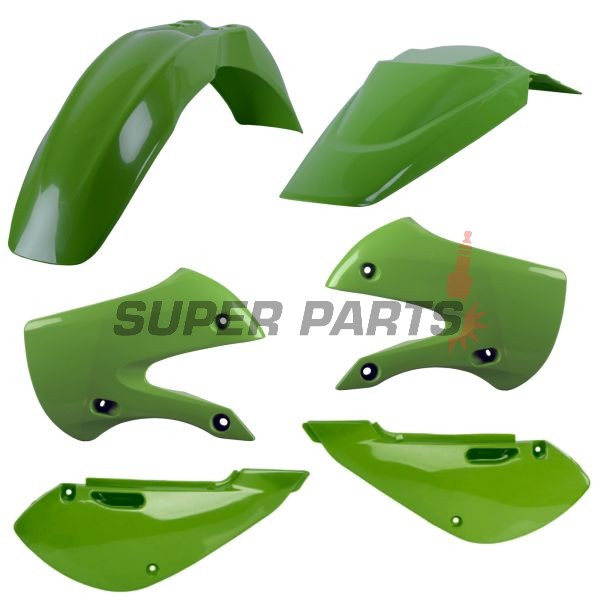 Σετ πλαστικών -POLISPORT- KAWASAKI KX 65 2000-2021