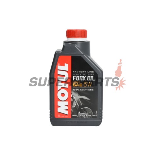 Λάδι αμορτισέρ -MOTUL- Factory Line, για μπροστινά πιρούνια/πιρούνια, 5W, 1L