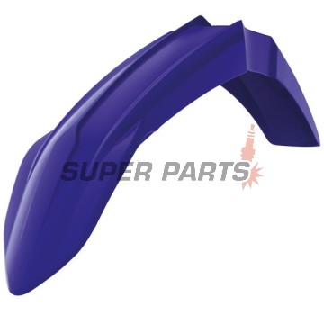 Μπροστινό φτερό Supermoto -POLISPORT- μπλε, YAMAHA YZ 125/250/450 2018-2023
