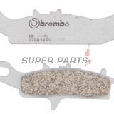 Τακάκια φρένων -BREMBO- 07KA24SX, Kawasaki KFX 450R, 700 (2004-2014), KVF 650 Brute Force, 700 Prairie (2002-2011), Suzuki LT-V 700 Twin Peaks (2004-2006)