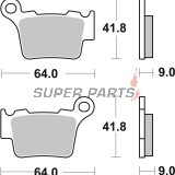 Τακάκια φρένων -BREMBO- 07BB27TT, BMW G450X 2008/Husqvarna CR125, SM450R-RR, SM510R, TC250-510, TE250-510, WR125 2005-2011/KTM EXC, EXC-F, MX, SMR, SX, SX-F 125-560 2000-2011/SWM MC250S, RS125R-340S, SM125R 2016