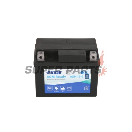 Μπαταρία -EXIDE- YTX4L-BS READY, 3Ah 12V