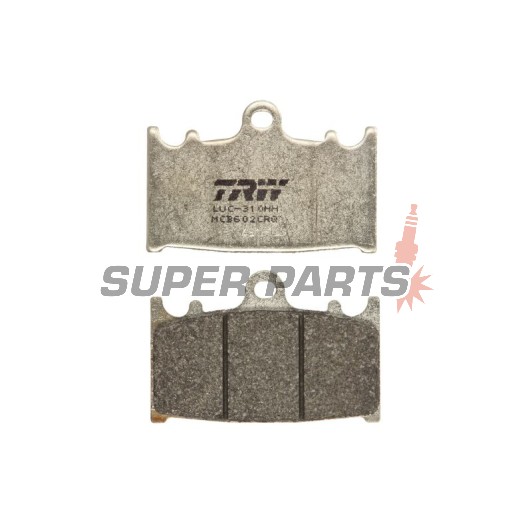 Τακάκια φρένων -TRW- MCB602CRQ, Kawasaki GPZ, KLZ, VN, ZR, ZX, ZX-6R, ZX-9R, ZXR, ZZR 1989-2019; Suzuki GSF, GSR, GSX, GSX-R, RGV, SV 1988-2017