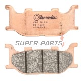 Τακάκια φρένων -BREMBO- 07042XS, Yamaha FZ6 600/MT-03 660/SR 125/XJ 600S Diversion/XV Virago 125 250/XVS Drag Star 125 250 1100/YP Majesty 250 400 (1995-2009)