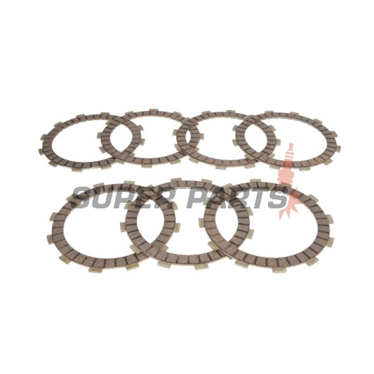 Σετ δίσκων συμπλέκτη -4 RIDE- TCS5608, Triumph America 865 2008-2012, Bonneville 800 T100 2005, Speedmaster 800 2003-2005, Thruxton 900 2004-2012