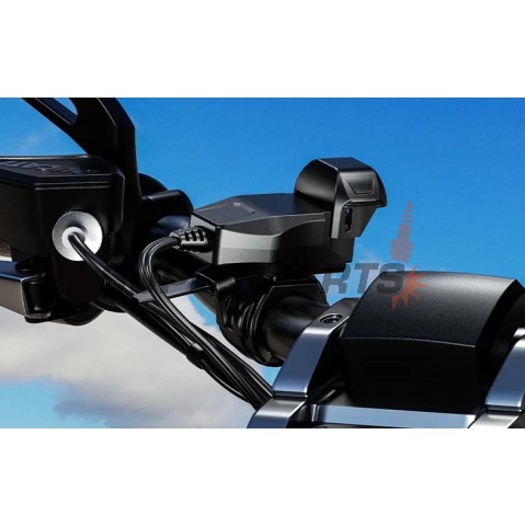 Αντάπτορας USB -4 RIDE- USB Type C, με βάση για τιμόνι 22mm - universal