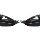 Πίσω πλαϊνά πλαστικά -POLISPORT- μαύρα, KAWASAKI KX 250/450 2019-2023