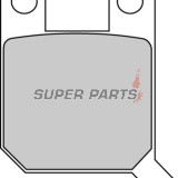 Τακάκια φρένων -FERODO- FDB2107P, CPI Supercross 50, Derbi Aventura/Predator/Senda/Vamos 50, Gas Gas Pampera 125, Puch Cobra/Condor 50-125 1985-200