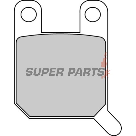 Τακάκια φρένων -FERODO- FDB2107P, CPI Supercross 50, Derbi Aventura/Predator/Senda/Vamos 50, Gas Gas Pampera 125, Puch Cobra/Condor 50-125 1985-200