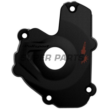 Προστατευτικό καπακιού στάτη -POLISPORT- μαύρο, KAWASAKI KX 250 2013-2016