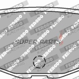 Τακάκια φρένων -FERODO- FDB2200EF, Yamaha YP Majesty 400 2005-2007