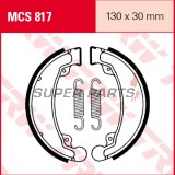 Σιαγόνες φρένων -TRW- MCS817, 130x30mm, Daelim Delfino/Daystar/Evolution, Honda CB/CD/CM/CMX Rebel/Night Hawk, Kymco Zing (1969-2005)