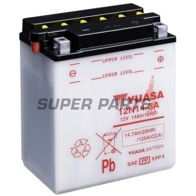Μπαταρία -YUASA- 12N14-3A, 15Ah 12V