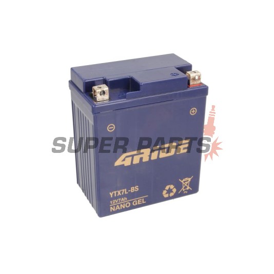 Μπαταρία -4 RIDE- YTX7L-BS 4RIDE GEL, 7Ah 12V