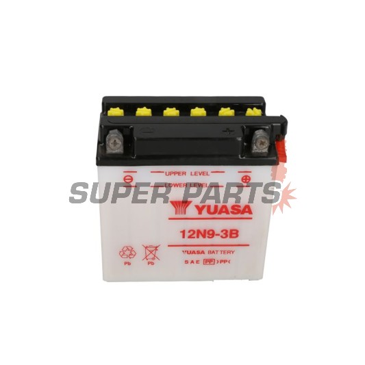 Μπαταρία -YUASA- 12N9-3B, 10Ah 12V